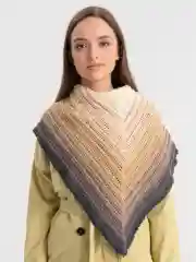 Аметистовый бактус вязаный,косынка