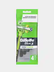 Одноразовые станки Gillette Blue 3 Simple Sensitive, 4 шт