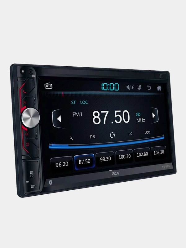 Автомагнитола ACV WD-6920, 2din(EURO), мультимедиа 6.9", 4*50W