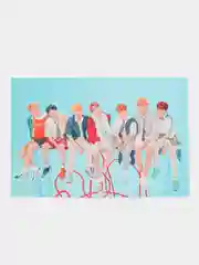 Открытка BTS K-pop