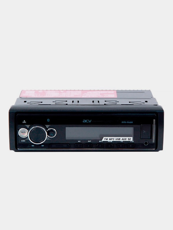 Автомагнитола ACV AVS-916BW, 1din, 4*50ВТ