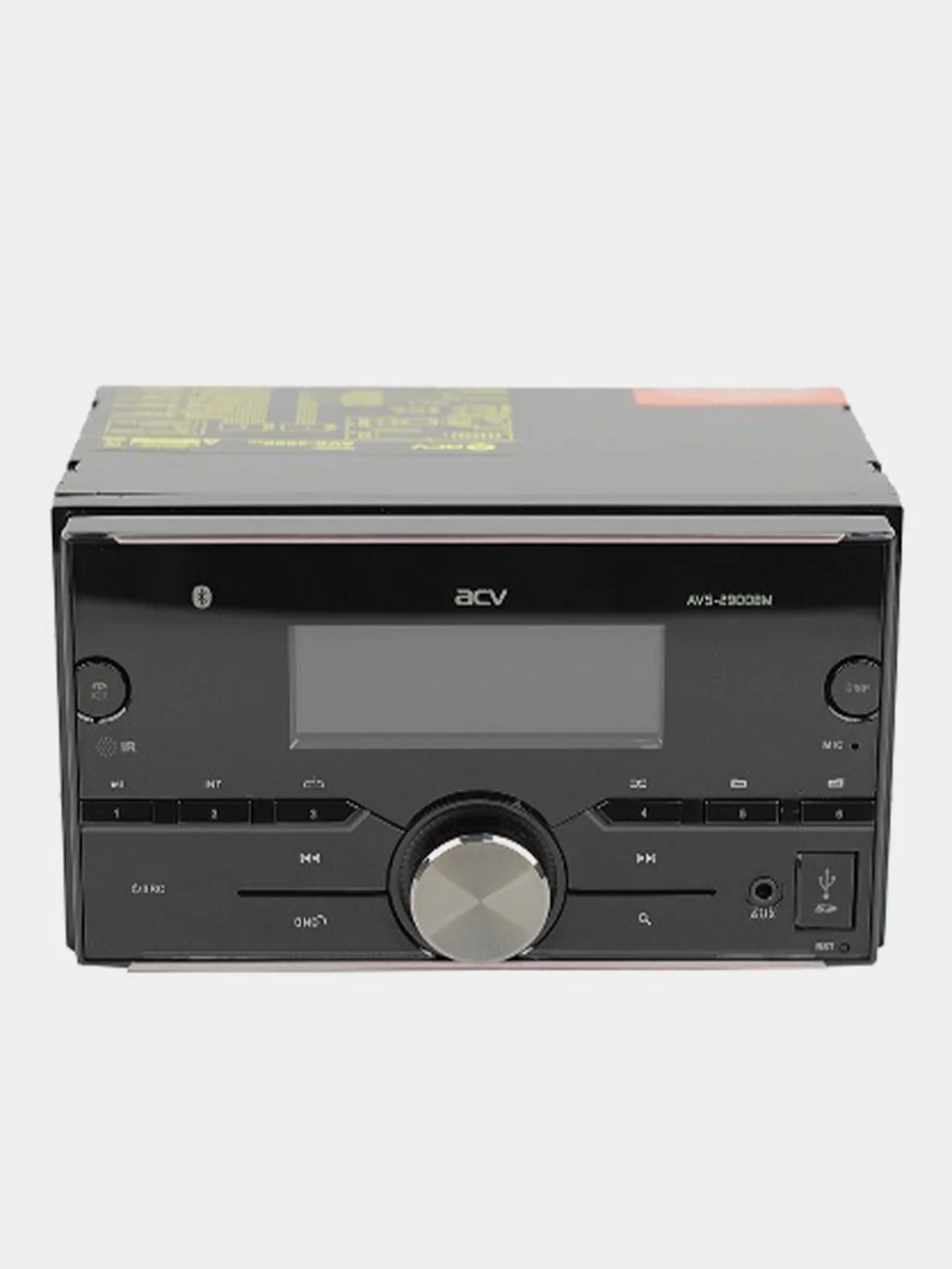 Автомагнитола ACV AVS-2900BM, 2din, микрофон, 4*50Вт