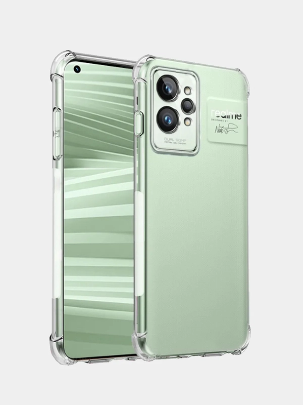 Чехол для Realme GT Neo 2 / GT 2 / GT Neo 3T,  силиконовый с защитой камеры