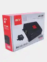 Автомобильный усилитель ACV LX-2.80 2-х канальный, 2*80Вт, BassBoost, High-pass,Low-pass