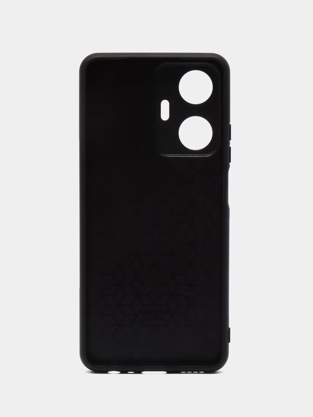 Черный чехол с рисунком на Realme C55 (Реалми С55)