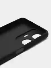 Черный чехол с рисунком на Realme C55 (Реалми С55)
