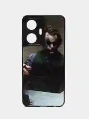 Зеленый чехол с рисунком на Realme C55 (Реалми С55)