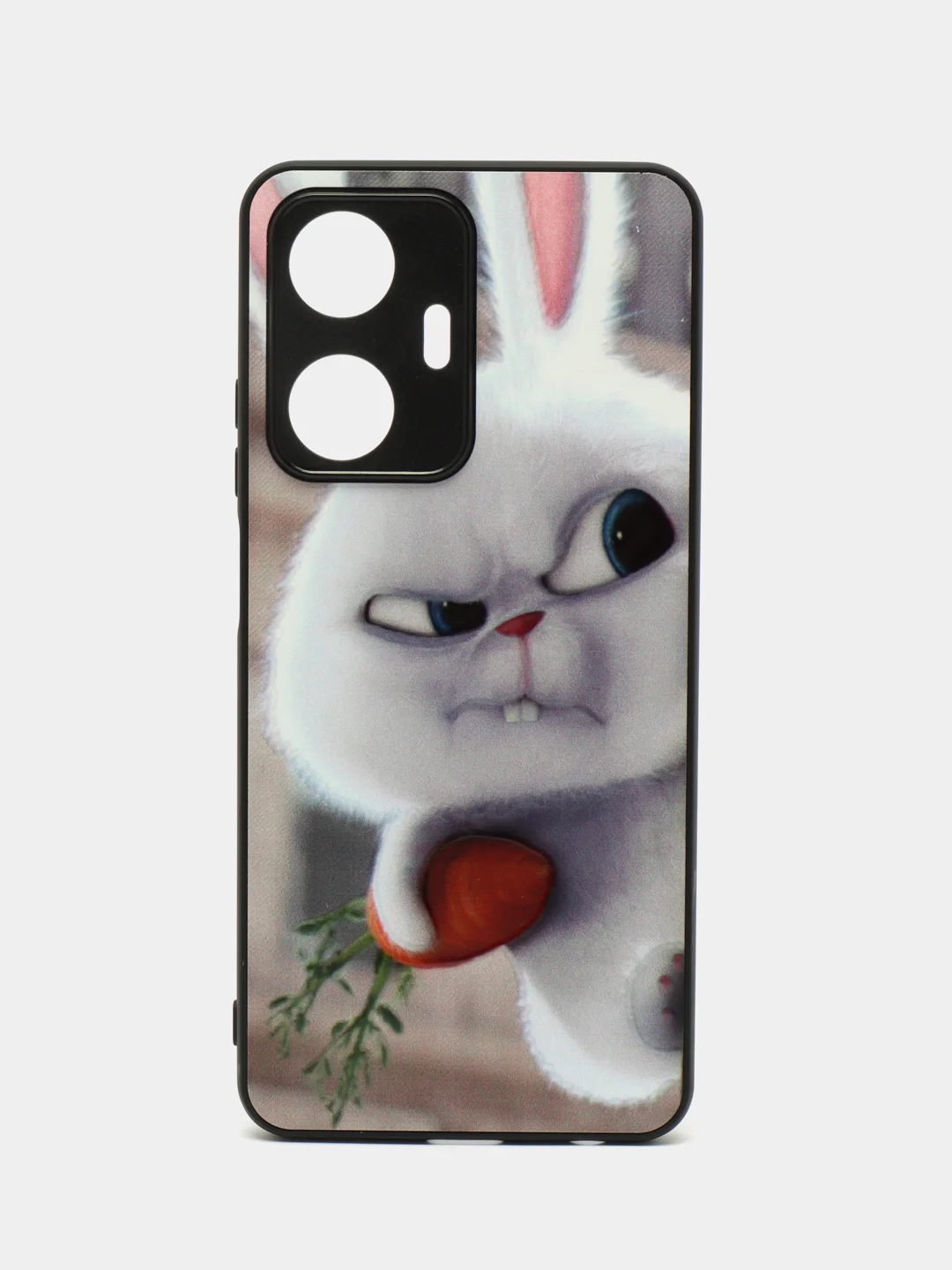 Белый чехол с рисунком на Realme C55 (Реалми С55)