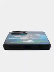 Синий чехол с рисунком на Realme C55 (Реалми С55)