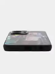 Синий чехол с рисунком на Realme C55 (Реалми С55)