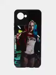 Фуксия чехол с рисунком на Realme C30 и Realme C30S (Реалми С30 и Реалми С30с)