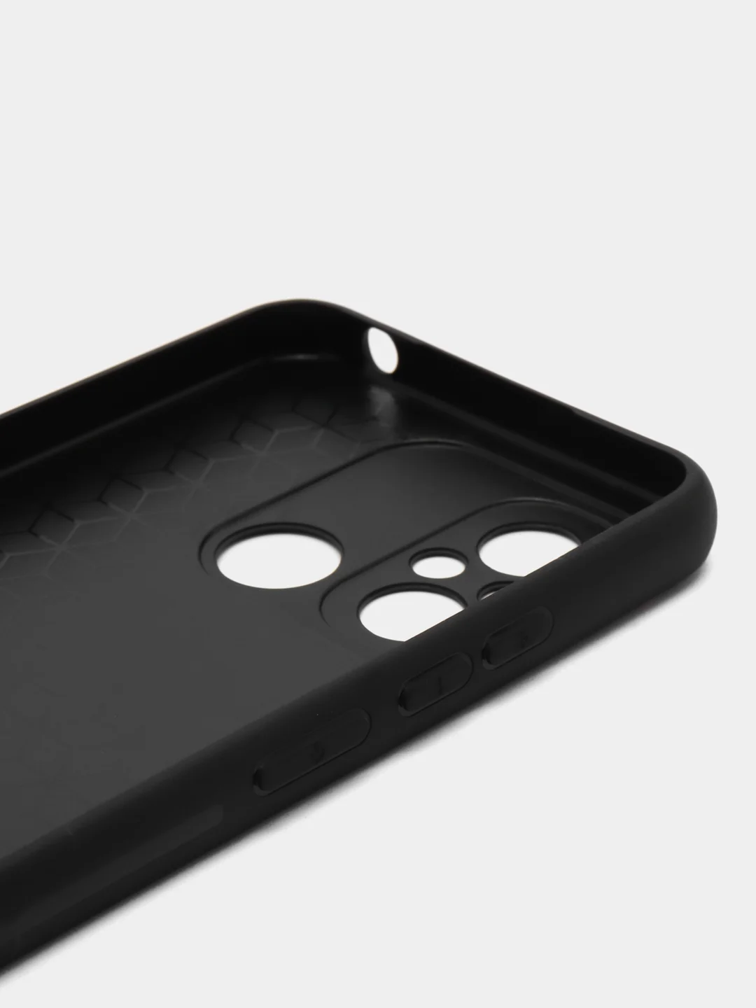 Черный чехол с рисунком на Xiaomi Redmi 12C (Сяоми Редми 12Ц)