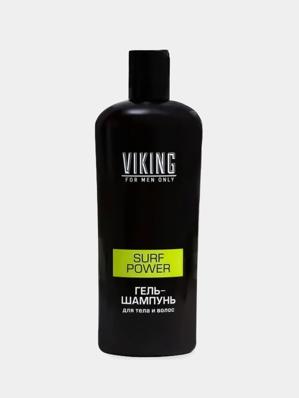 Viking шампунь-гель "Сила прибоя", 300 мл