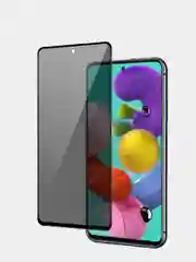 Черный защитное стекло антишпион Samsung Galaxy A51 / A52 / A52s / A53 / M31s / S20 FE