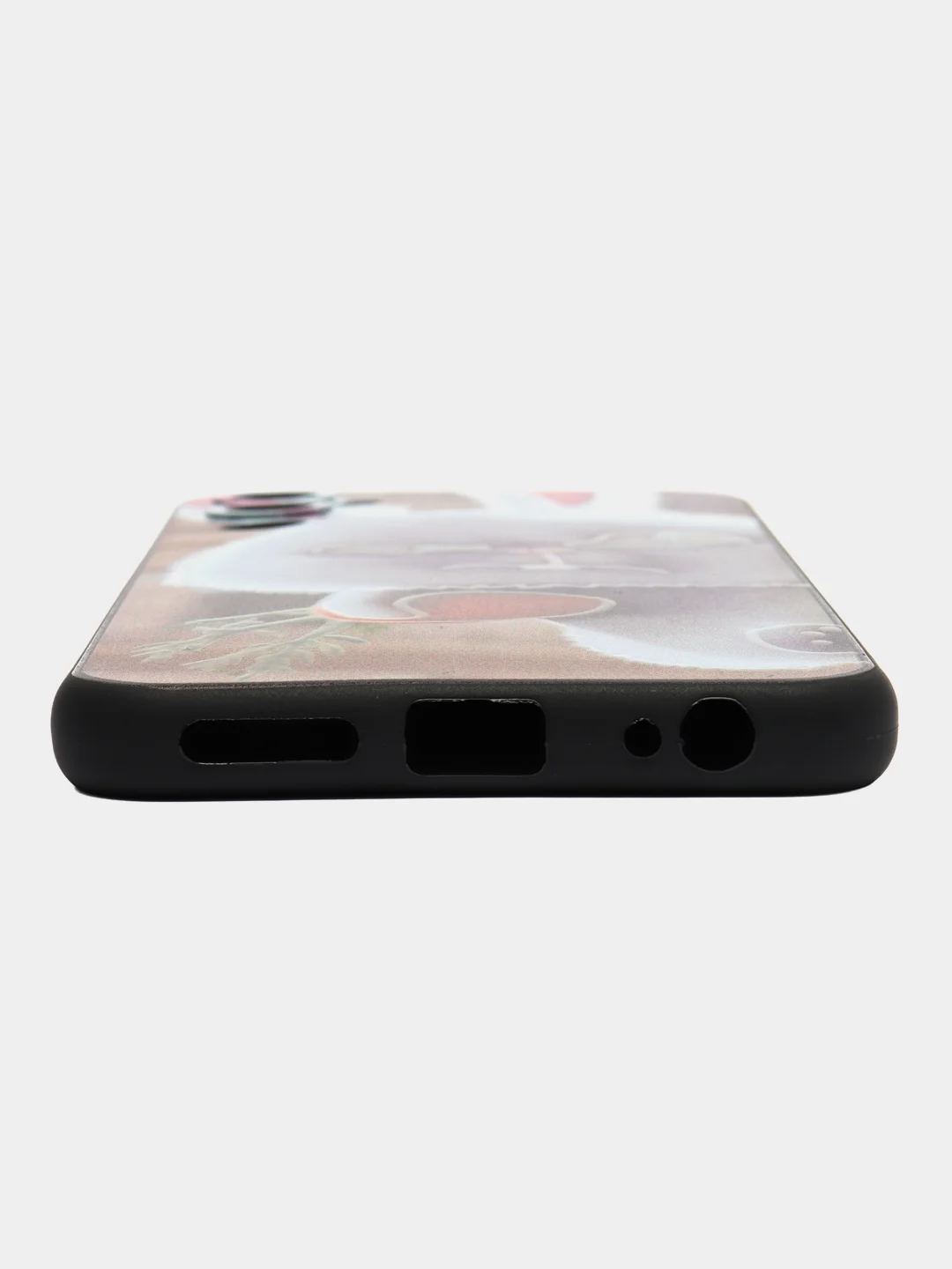 Белый чехол с рисунком на Tecno Pova 4 (Текно Пова 4)