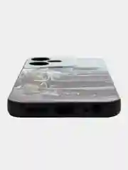 Серый чехол с рисунком на Tecno Pova Neo 3 (Текно Пова Нео 3)