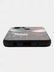Черный чехол с рисунком на Xiaomi Redmi A1+, Xiaomi Redmi A2+ и Poco C51 (Сяоми Редми А1+/A2+)