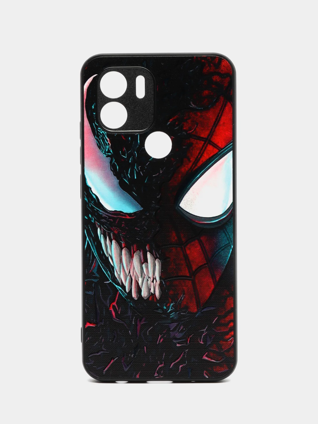 Черный чехол с рисунком на Xiaomi Redmi A1+, Xiaomi Redmi A2+ и Poco C51 (Сяоми Редми А1+/A2+)
