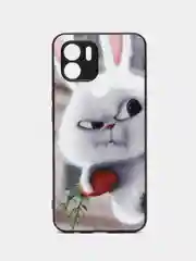 Белый чехол с рисунком на Xiaomi Redmi A1+, Xiaomi Redmi A2+ и Poco C51 (Сяоми Редми А1+/A2+)