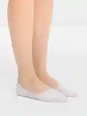 Белый женские носки следки