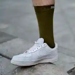 Хаки носки DexShell Ultra Thin Crew водонепроницаемые, трехслойные