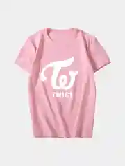 Белый футболка женская K-POP "TWICE"