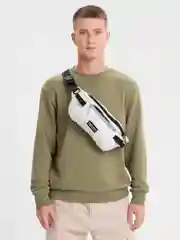 Белый сумка через плечо.