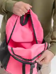 Розовый рюкзак универсальный, спортивный, унисекс