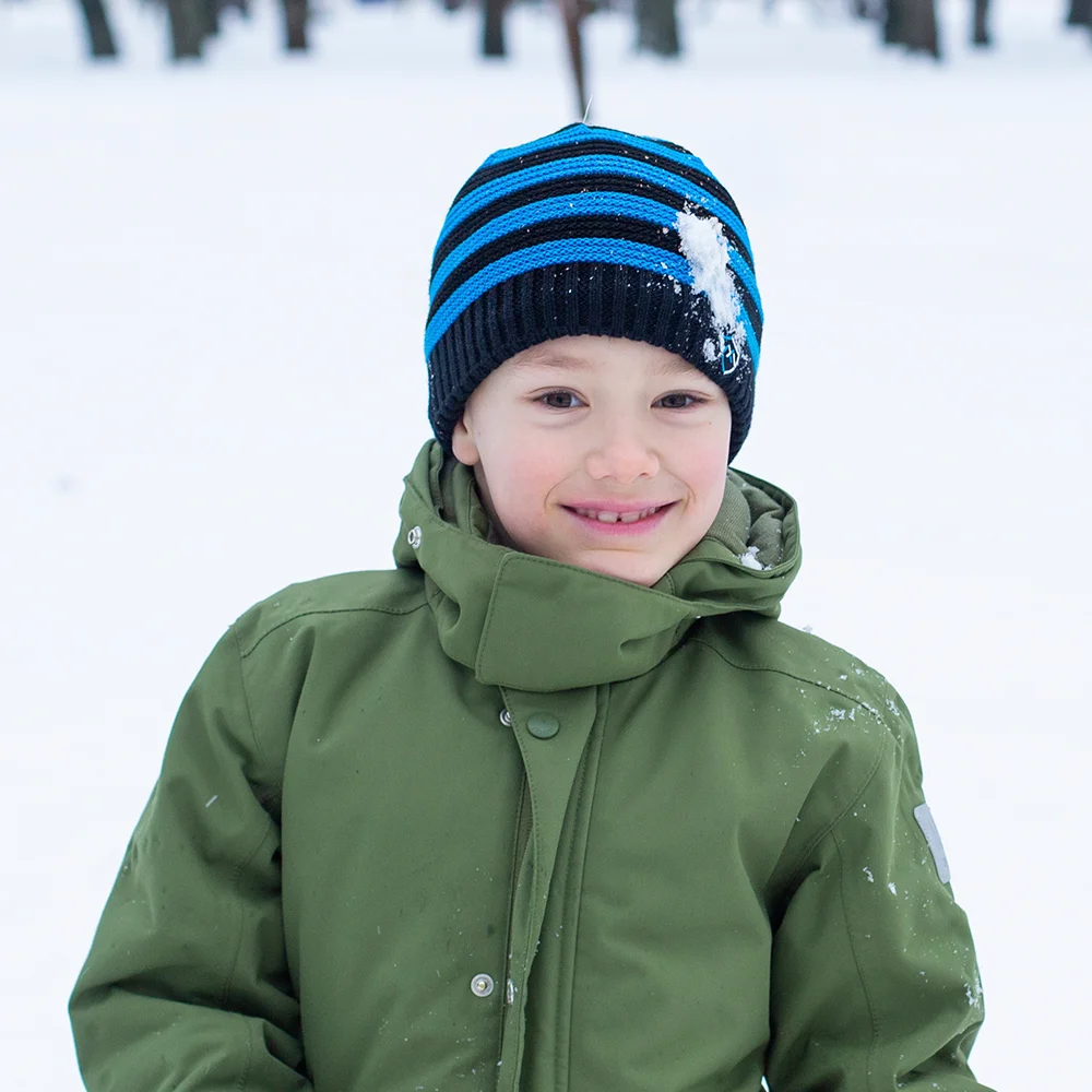 Синий шапка детская Dexshell Children beanie, водонепроницаемая