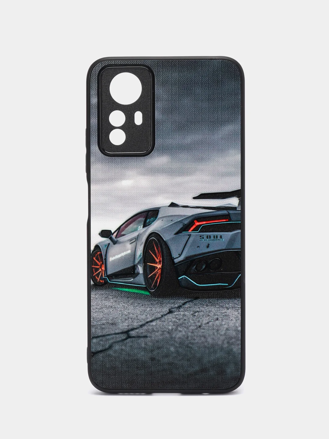 Хром чехол с рисунком на Xiaomi Redmi Note 12S (Редми Нот 12С)