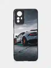 Хром чехол с рисунком на Xiaomi Redmi Note 12S (Редми Нот 12С)