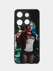 Фуксия чехол с рисунком на Tecno Spark Go 2023 и Tecno Pop 7 (Техно Го 2023 и Текно Поп 7)