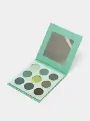 Бирюзовый тени - глиттер для век 9 оттенков Ever Beauty