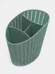 Бирюзовый сушилка для столовых приборов ВЯЗАНИЕ IDEA