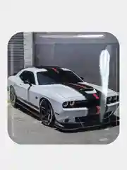 Золотистый хаки 3d стикеры (наклейки) на телефон - тачки, машины