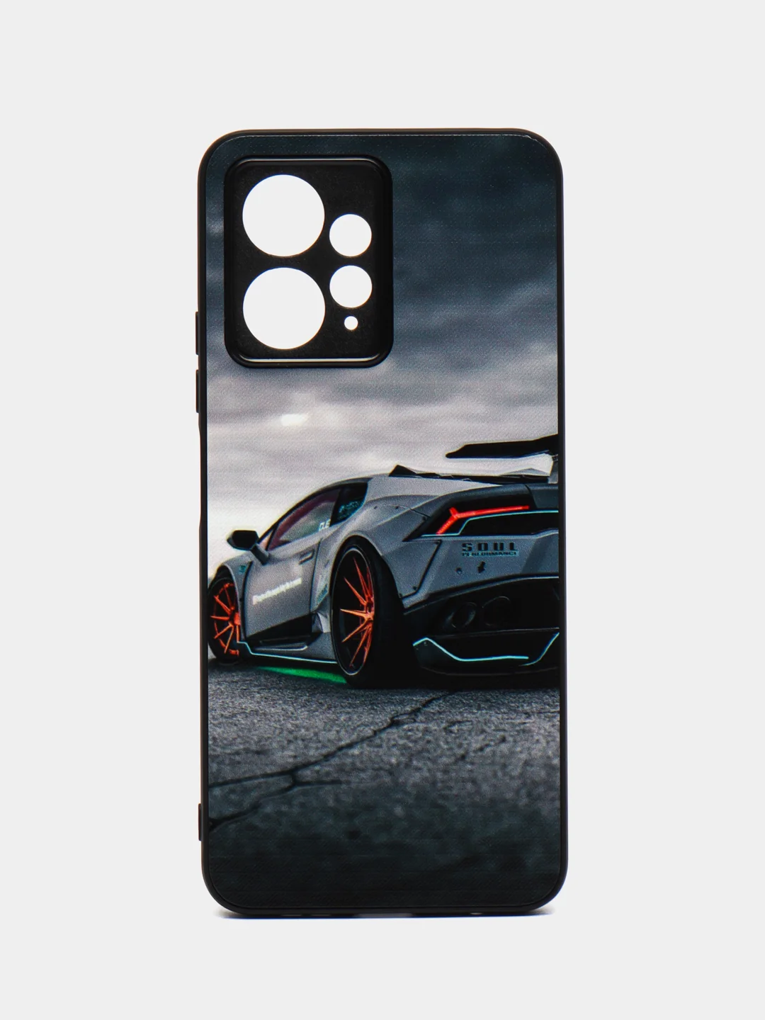 Хром чехол с рисунком на Xiaomi Redmi Note 12 4G (Сяоми Редми Нот 12 4G)