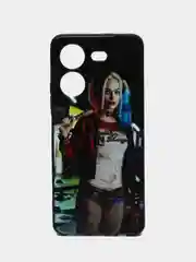 Фуксия чехол с рисунком на Tecno Pova 5 (Текно Пова 5)
