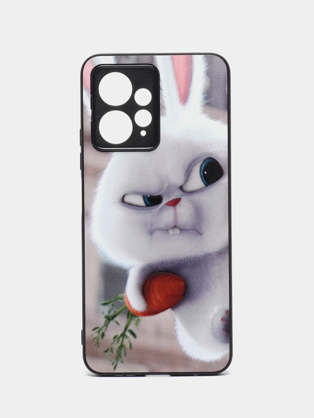 Белый чехол с рисунком на Xiaomi Redmi Note 12 4G (Сяоми Редми Нот 12 4G)