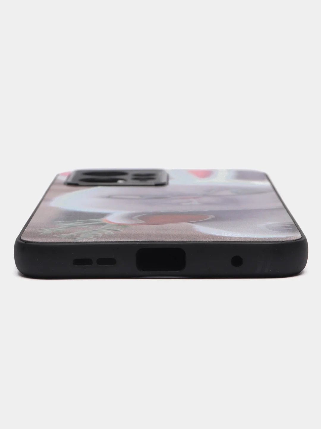 Белый чехол с рисунком на Xiaomi Redmi Note 12 4G (Сяоми Редми Нот 12 4G)
