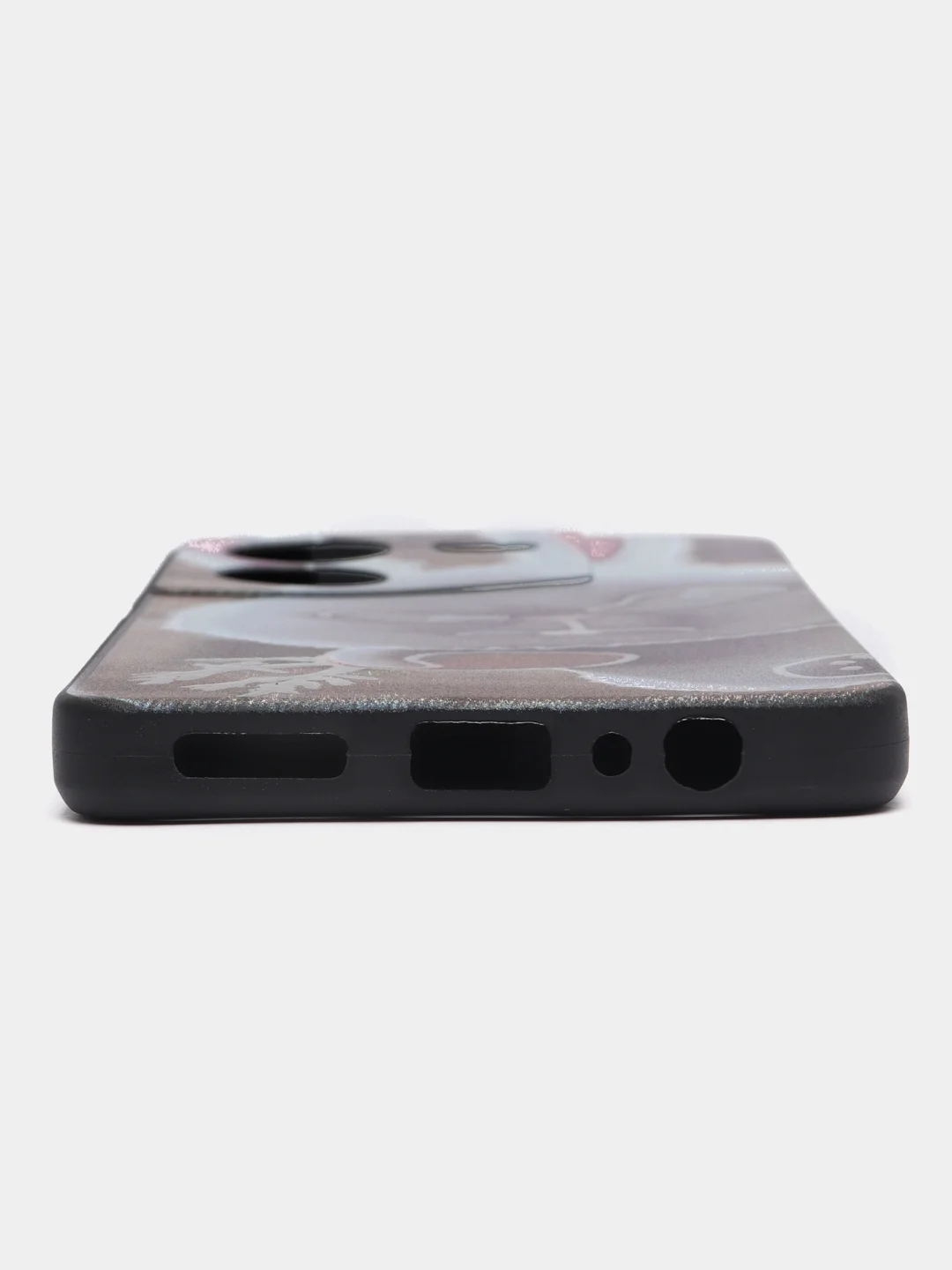 Белый чехол с рисунком на Tecno Pova 5 (Текно Пова 5)