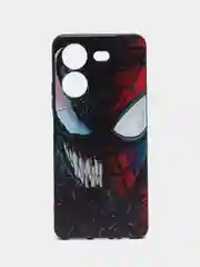 Черный чехол с рисунком на Tecno Pova 5 (Текно Пова 5)