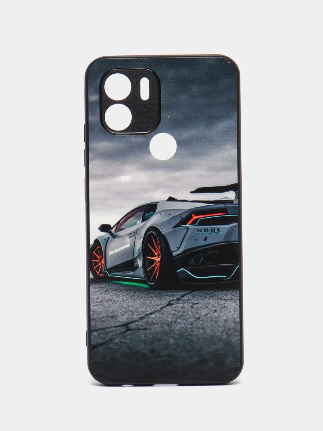 Хром чехол с рисунком на Xiaomi Redmi A1+, Xiaomi Redmi A2+ и Poco C51 (Сяоми Редми А1+/A2+)