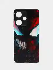 Черный чехол с рисунком на Infinix Hot 30i (Инфиникс Хот 30i)