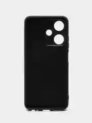 Черный чехол с рисунком на Infinix Hot 30i (Инфиникс Хот 30i)
