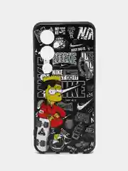 Горчичный чехол с рисунком на Tecno Pova 4 Pro (Текно Пова 4 Про)