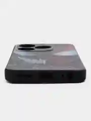 Черный чехол с рисунком на Tecno Spark 10 и Tecno Spark 10C (Текно Спарк 10 и Текно Спарк 10С)