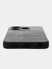 Серый чехол с рисунком на Tecno Spark 10 и Tecno Spark 10C (Текно Спарк 10 и Текно Спарк 10С)