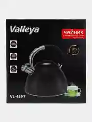Чайник Valleya VL4597 "Черный гранит", 3 л