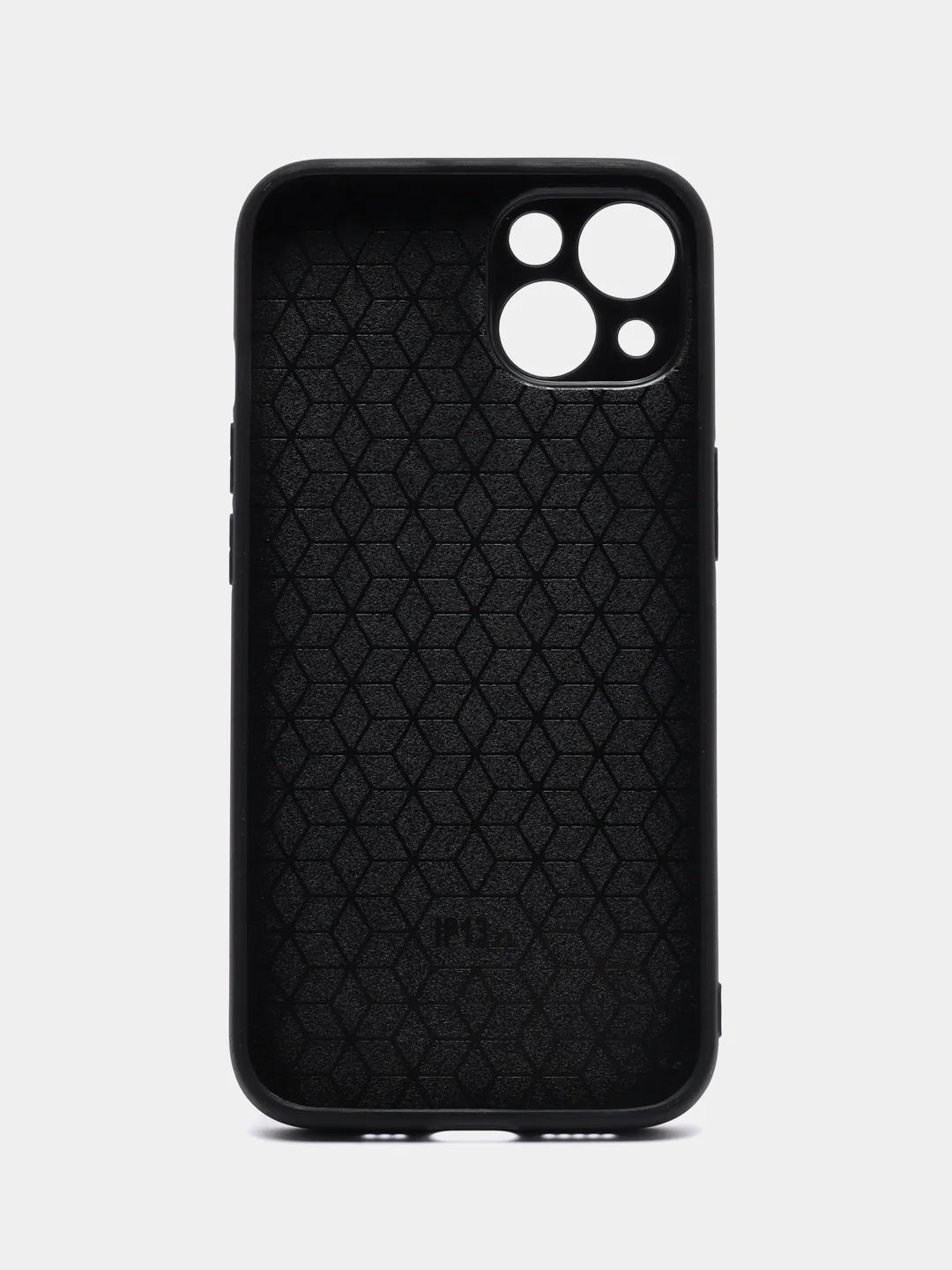 Горчичный чехол с рисунком на iPhone 13 (Айфон 13)