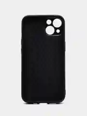 Зеленый чехол с рисунком на iPhone 13 (Айфон 13)